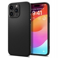 Custodia in TPU Spigen Liquid Air per iPhone 15 Pro Max - Nera