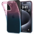 Custodia in TPU Spigen Liquid Crystal per iPhone 15 Pro - Rosa