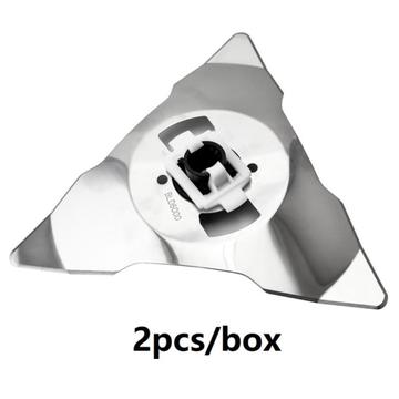 Lame in acciaio inossidabile per il tosaerba robotico Robomow RC/TC/MC/RS/MS - 2 pezzi.