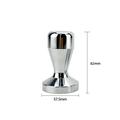 Tampone per caffè espresso in acciaio inox - 57.5mm