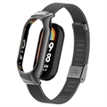 Cinturino in Maglia di Acciaio Inossidabile con Custodia per Xiaomi Smart Band 8