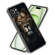 Custodia in TPU Stylish Ultra Sottile per iPhone 15 - Leone