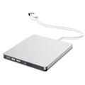 Unità CD/DVD-RW esterna super sottile per MacBook e Windows - USB 3.0