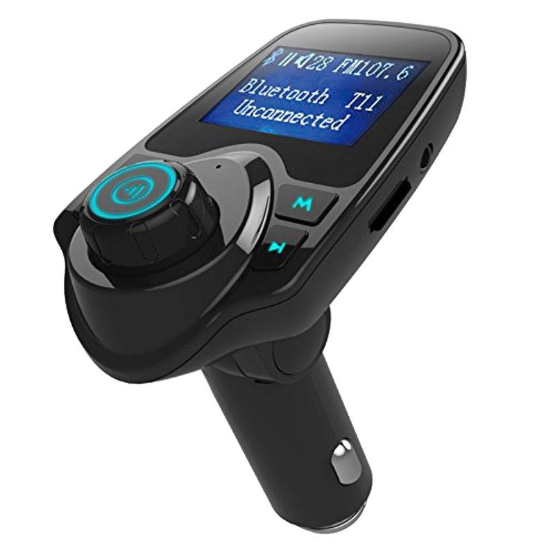 Trasmettitore fm bluetooth per veicoli audio portatili