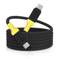 Cavo Tactical MagRope da USB-C a USB-C - Cavo di ricarica rapida durevole - 1m - nero / giallo