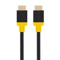 Cavo HDMI 2.1 dello spazio Tactical Webb - 2.1m, 8K/60Hz, 48Gbps - Giallo / nero