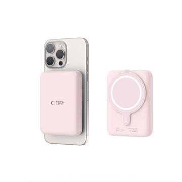 Power Bank Magnetico Wireless Tech-Protect PB11 LifeMag - 15W - Rosa