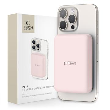 Power Bank Magnetico Wireless Tech-Protect PB11 LifeMag - 15W - Rosa