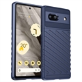 Cover in TPU Serie Thunder per Google Pixel 7a - Blu