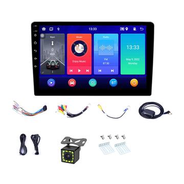 Navigatore GPS Android 12 touch screen con telecamera posteriore per auto R-910D - 10"