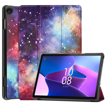 Custodia Smart Folio serie Tri-Fold per Lenovo Tab M10 Gen 3 - Galassia