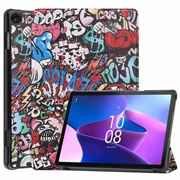 Custodia Smart Folio serie Tri-Fold per Lenovo Tab M10 Gen 3 - Graffiti