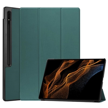 Custodia Smart Folio serie Tri-Fold per Samsung Galaxy Tab S9 Ultra - Verde