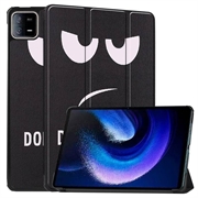 Custodia Smart Folio Serie Tri-Fold per Xiaomi Pad 6/Pad 6 Pro - Don't Touch Me