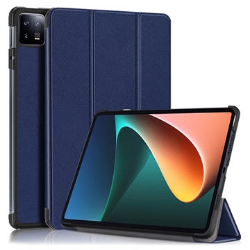 Custodia Smart Folio Serie Tri-Fold per Xiaomi Pad 6/Pad 6 Pro - Blu