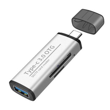 Adattatore USB-C a USB e SD / Lettore di schede