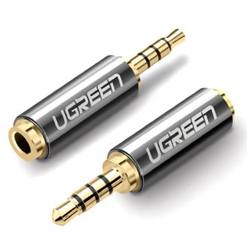 Ugreen Adattatore audio stereo 2.5mm maschio / 3.5mm femmina con connettori dorati