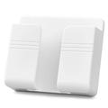 Supporto universale per cellulare da parete - 9,9x2,5 cm - Bianco