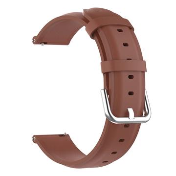 Cinturino in Pelle Universale per Smartwatch - 22mm - Marrone