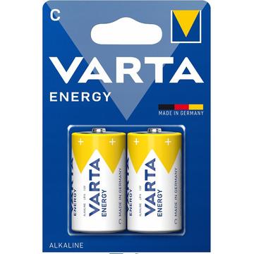 Batteria Varta Energy LR14/C - 2 pezzi.