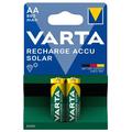 Batterie AA ricaricabili Varta Solar 800mAh - 2 pezzi.