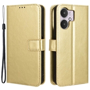 Custodia a Portafoglio per Xiaomi Redmi 13C 5G/Poco M6 con Chiusura Magnetica - Color Oro