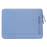 Elegante custodia per laptop Oxford resistente all'acqua con tasca laterale - 13.3" - Blu