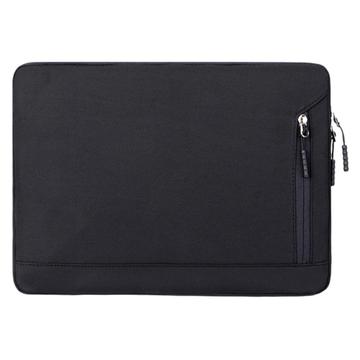 Elegante custodia per laptop Oxford resistente all\'acqua con tasca laterale - 14.6" - Nero