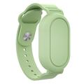 Braccialetto in silicone impermeabile per Samsung Galaxy SmartTag 2 Bluetooth Tracker Custodia protettiva - Verde