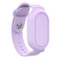 Braccialetto in silicone impermeabile per Samsung Galaxy SmartTag 2 Bluetooth Tracker Custodia protettiva - Viola