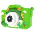 X12S Fotocamera per bambini con scheda di memoria da 32GB - Verde