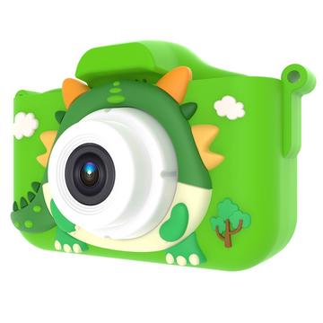 X12S Fotocamera per bambini con scheda di memoria da 32GB - Verde