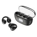 XUNDD X18 TWS Clip-on Headphones V5.3 Bluetooth Air Conduction Open Earphones Wireless Sports Earhook Headset (Confezione aperta - Bulk) - Nero