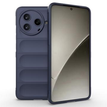 Cover in TPU Rugged per Xiaomi Redmi K80 - Blu Scuro