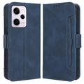 Custodia a Portafoglio Serie Cardholder per Xiaomi Redmi Note 12 Pro - Blu