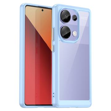 Custodia Ibrida Anti-Shock per Xiaomi Redmi Note 13 Pro 4G/Poco M6 Pro - Blu