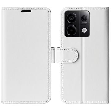 Custodia a Portafoglio con Chiusura Magnetica per Xiaomi Redmi Note 13 Pro - Bianca