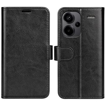 Custodia a Portafoglio con Chiusura Magnetica per Xiaomi Redmi Note 13 Pro+ - Nera