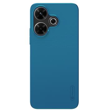 Custodia Nillkin Super Frosted Shield per Xiaomi Redmi Note 13R/Redmi 13/Poco M6 Pro - Blu