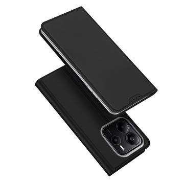 Custodia Flip Dux Ducis Skin Pro per Xiaomi Redmi Note 14 - Nera