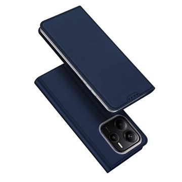 Custodia Flip Dux Ducis Skin Pro per Xiaomi Redmi Note 14 - Blu