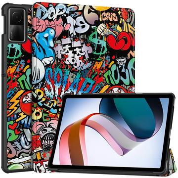 Custodia Smart Folio serie Tri-Fold per Xiaomi Redmi Pad SE - Graffiti