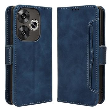 Custodia a Portafoglio Serie Cardholder per Xiaomi Redmi Turbo 3/Poco F6 - Blu