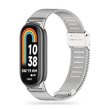 Cinturino milanese Tech-Protect per Xiaomi Smart Band 8/9 NFC - Argento