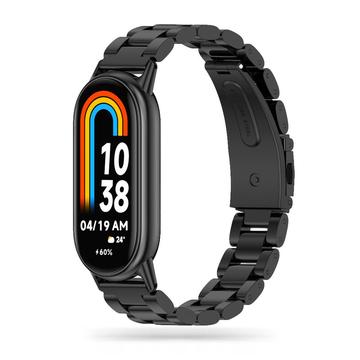 Xiaomi Smart Band 8/9 NFC cinturino in acciaio inossidabile Tech-Protect - nero