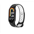 Xiaomi Smart Band 8/9 Beline Design Cinturino in silicone - Nero / Bianco