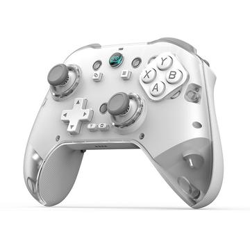 Controller di gioco wireless Z04 con base di ricarica - Nintendo Switch/PC/Android/iOS - Bianco