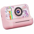 Mini fotocamera istantanea Z12 per bambini con scheda di memoria da 32GB - Rosa