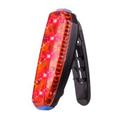 ZTTO WR03 Luce di coda della bicicletta LED luminoso posteriore bicicletta torcia lampada di sicurezza di avvertimento Taillight - Rosso