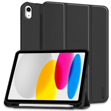 Custodia Folio Tri-Fold Tech-Protect SmartCase Pen per iPad (2022) - Nera